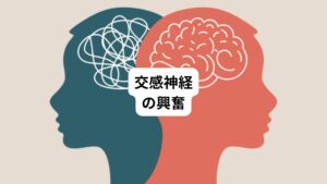 また背中のこりの原因には自律神経が関係している場合もあります。
自律神経には、交感神経と副交感神経の2種類がシーソーのようにバランスをとって活動しています。
しかし、過度のストレスによって交感神経が過剰に興奮すると筋肉は緊張し硬くこわばってしまいます。
この交感神経優位は血圧が上昇させて筋肉の過緊張が続き、いわゆる「攻撃的な状態」になります。
交感神経を鎮静させるためにもできるだけ深呼吸を心がけ、リラックスして過ごしましょう。