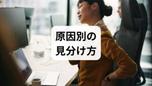 成長期の側弯：思春期に発症することが多く、左右差や肩の高さの違い、腰の突出で気づきます。整形外科でのX線撮影が診断の基本です。
姿勢性の湾曲：長時間の座位やスマホ姿勢に伴う筋力低下が原因で、可逆的な場合が多いです。立位写真や姿勢評価で判別します。
変性性の湾曲：中高年で椎間板や椎体の変性が進行し、慢性痛や神経症状を伴うことがあります。MRIや神経学的検査が必要です。
これらを整理することで、背骨湾曲 改善に向けた優先順位（保存療法・リハビリ・手術検討）が明確になります。